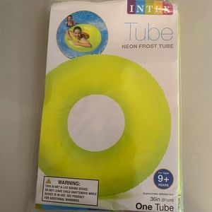 Inflatable Neon Swim Tube